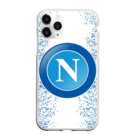 Чехол для iPhone 11 Pro Max матовый с принтом NAPOLI. , Силикон |  | fc | football | football club | napoli | sport | итальянский профессиональный футбольный клуб | наполи | неаполь | спорт | уефа | униформа | фирменные цвета | фк | футбол | футбольный клуб