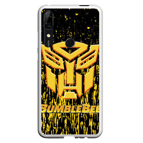 Чехол для Honor P Smart Z с принтом Bumblebee. , Силикон | Область печати: задняя сторона чехла, без боковых панелей | Тематика изображения на принте: автобот разведчик | автоботы | бамблби | боевик | кино | кино трансформеры | персонаж вселенной трансформеров | приключения | трансформеры | фантастика | фильмы