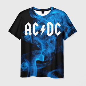Мужская футболка 3D с принтом AC/DC. , 100% полиэфир | прямой крой, круглый вырез горловины, длина до линии бедер | ac dc | music | rock | австралийская рок группа | ас дс | асдс | блюз рок | музыка | переменный ток постоянный ток | рок | рок н ролл | хард рок | эй си ди си