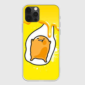 Чехол для iPhone 12 Pro с принтом Gudetama , силикон | область печати: задняя сторона чехла, без боковых панелей | gudetama | анимешное яйцо | гудетама | желток | стекающее яйцо | яичница