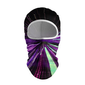 Балаклава 3D с принтом Rollo , 100% полиэстер, ткань с особыми свойствами — Activecool | плотность 150–180 г/м2; хорошо тянется, но при этом сохраняет форму. Закрывает шею, вокруг отверстия для глаз кайма. Единый размер | abstraction | blur | immersion | light | lines | long exposure | purple | абстракция | длинная выдержка | линии | погружение | размытость | свет | фиолетовый