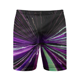 Мужские шорты спортивные с принтом Rollo ,  |  | Тематика изображения на принте: abstraction | blur | immersion | light | lines | long exposure | purple | абстракция | длинная выдержка | линии | погружение | размытость | свет | фиолетовый