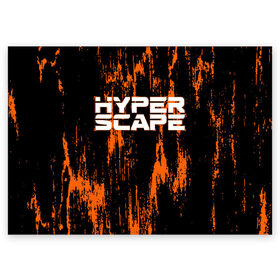 Поздравительная открытка с принтом Hyper Scape. , 100% бумага | плотность бумаги 280 г/м2, матовая, на обратной стороне линовка и место для марки
 | Тематика изображения на принте: esport | games | hyper scape | twitch | игроки | игролюбители | игроманы | игры | киберспорт | королевская битва | корона | твич | хупер скайп | хупер скайпе