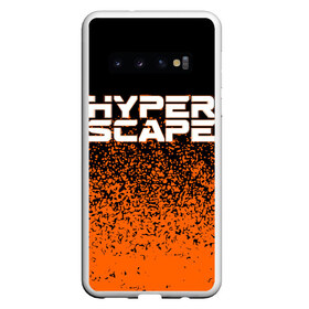 Чехол для Samsung Galaxy S10 с принтом Hyper Scape , Силикон | Область печати: задняя сторона чехла, без боковых панелей | esport | games | hyper scape | twitch | игроки | игролюбители | игроманы | игры | киберспорт | королевская битва | корона | твич | хупер скайп | хупер скайпе