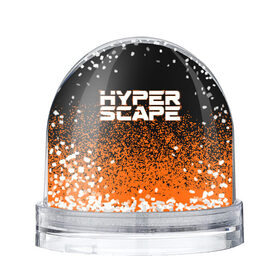 Снежный шар с принтом Hyper Scape. , Пластик | Изображение внутри шара печатается на глянцевой фотобумаге с двух сторон | Тематика изображения на принте: esport | games | hyper scape | twitch | игроки | игролюбители | игроманы | игры | киберспорт | королевская битва | корона | твич | хупер скайп | хупер скайпе