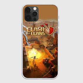 Чехол для iPhone 12 Pro Max с принтом Clash of Clans , Силикон |  | clash of clans | clash royale | game | supercell | детская | детям | игра | клаш оф кланс | клаш оф кленс | клеш оф кленс | клэш оф кланс | компьютерная игра | пекка