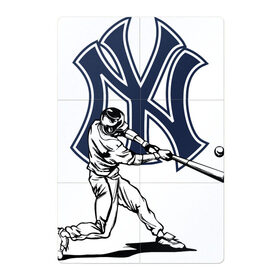 Магнитный плакат 2Х3 с принтом New York Yankees , Полимерный материал с магнитным слоем | 6 деталей размером 9*9 см | Тематика изображения на принте: ball | baseball | gamer | hit | new york | sport | usa | yankees | баттер | бейсбол | игрок | мяч | нью йорк | спорт | сша | удар