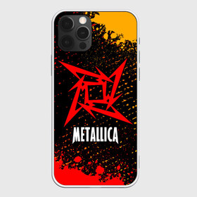 Чехол для iPhone 12 Pro Max с принтом METALLICA МЕТАЛЛИКА , Силикон |  | hetfield | james | logo | metal | metalica | metallica | music | rock | star | джеймс | звезда | знак | ларс | лого | логотип | логотипы | метал | металика | металлика | музыка | рок | символ | символы | ульрих | хэтфилд