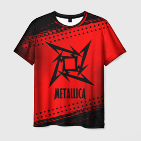 Мужская футболка 3D с принтом METALLICA / МЕТАЛЛИКА , 100% полиэфир | прямой крой, круглый вырез горловины, длина до линии бедер | Тематика изображения на принте: hetfield | james | logo | metal | metalica | metallica | music | rock | star | джеймс | звезда | знак | ларс | лого | логотип | логотипы | метал | металика | металлика | музыка | рок | символ | символы | ульрих | хэтфилд
