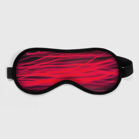 Маска для сна 3D с принтом Reding , внешний слой — 100% полиэфир, внутренний слой — 100% хлопок, между ними — поролон |  | abstraction | blur | light | lines | red | абстракция | красный | линии | размытость | свет