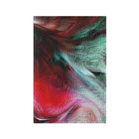 Обложка для паспорта матовая кожа с принтом Roflex , натуральная матовая кожа | размер 19,3 х 13,7 см; прозрачные пластиковые крепления | abstraction | colorful | light | lines | patterns | red | spots | абстракция | красный | линии | пятна | разноцветный | свет | узоры