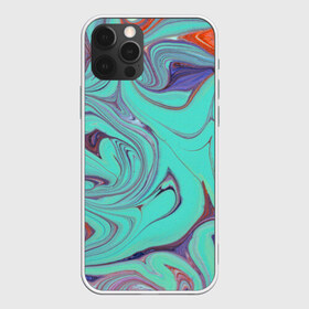 Чехол для iPhone 12 Pro Max с принтом Olimpius , Силикон |  | abstraction | colorful | mixing | paint | stains | абстракция | краска | разводы | разноцветный | смешивание