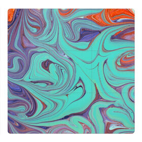 Магнитный плакат 3Х3 с принтом Olimpius , Полимерный материал с магнитным слоем | 9 деталей размером 9*9 см | Тематика изображения на принте: abstraction | colorful | mixing | paint | stains | абстракция | краска | разводы | разноцветный | смешивание