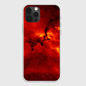 Чехол для iPhone 12 Pro Max с принтом Сила огня , Силикон |  | red | галактика | лава | огонь | сила огня | текстуры