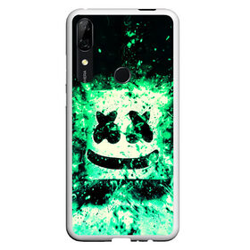 Чехол для Honor P Smart Z с принтом MARSHMELLO , Силикон | Область печати: задняя сторона чехла, без боковых панелей | fortnite | marshmallo | marshmallow | marshmello | marshmellow | маршмелло | маршмеллоу | розы | фортнайт