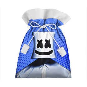 Подарочный 3D мешок с принтом MARSHMELLO , 100% полиэстер | Размер: 29*39 см | fortnite | marshmallo | marshmallow | marshmello | marshmellow | маршмелло | маршмеллоу | розы | фортнайт