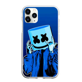 Чехол для iPhone 11 Pro матовый с принтом MARSHMELLO , Силикон |  | fortnite | marshmallo | marshmallow | marshmello | marshmellow | маршмелло | маршмеллоу | фортнайт | фортнайт розы