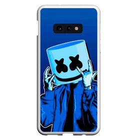 Чехол для Samsung S10E с принтом MARSHMELLO , Силикон | Область печати: задняя сторона чехла, без боковых панелей | fortnite | marshmallo | marshmallow | marshmello | marshmellow | маршмелло | маршмеллоу | фортнайт | фортнайт розы