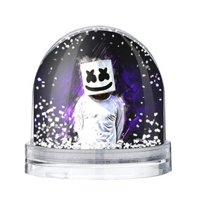 Снежный шар с принтом MARSHMELLO , Пластик | Изображение внутри шара печатается на глянцевой фотобумаге с двух сторон | fortnite | marshmallo | marshmallow | marshmello | marshmellow | маршмелло | маршмеллоу | розы | фортнайт