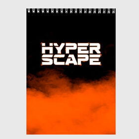 Скетчбук с принтом Hyper Scape , 100% бумага
 | 48 листов, плотность листов — 100 г/м2, плотность картонной обложки — 250 г/м2. Листы скреплены сверху удобной пружинной спиралью | esport | games | hyper scape | twitch | игроки | игролюбители | игроманы | игры | киберспорт | королевская битва | корона | твич | хупер скайп | хупер скайпе