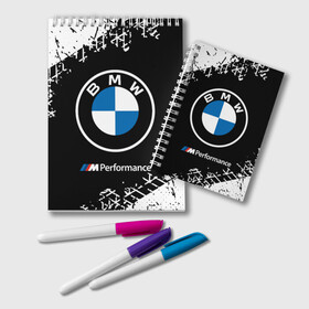 Блокнот с принтом BMW БМВ , 100% бумага | 48 листов, плотность листов — 60 г/м2, плотность картонной обложки — 250 г/м2. Листы скреплены удобной пружинной спиралью. Цвет линий — светло-серый
 | 2020 | auto | b m w | bmv | bmw | car | logo | moto | performance | power | series | sport | авто | б м в | бмв | игра | игры | иьц | лого | логотип | марка | машина | мото | мотоцикл | павер | перфоманс | серии | серия | символ | спорт