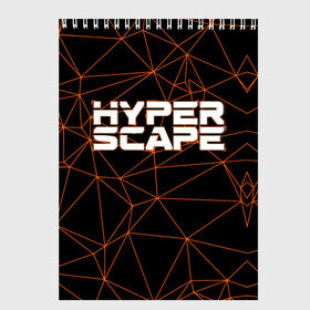 Скетчбук с принтом Hyper Scape , 100% бумага
 | 48 листов, плотность листов — 100 г/м2, плотность картонной обложки — 250 г/м2. Листы скреплены сверху удобной пружинной спиралью | esport | games | hyper scape | twitch | игроки | игролюбители | игроманы | игры | киберспорт | королевская битва | корона | твич | хупер скайп | хупер скайпе