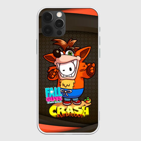 Чехол для iPhone 12 Pro Max с принтом Fall Guys CRASH , Силикон |  | Тематика изображения на принте: 