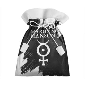 Подарочный 3D мешок с принтом MARILYN MANSON / М. МЭНСОН , 100% полиэстер | Размер: 29*39 см | logo | manson | marilyn | music | rock | группа | лого | логотип | логотипы | менсон | мерилин | мерлин | музыка | мэнсон | мэрилин | рок | символ