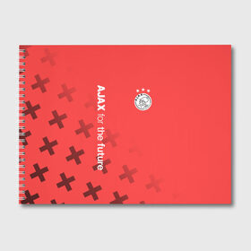 Альбом для рисования с принтом Ajax Amsterdam , 100% бумага
 | матовая бумага, плотность 200 мг. | ajax | fc ajax | аякс | фк аякс | футбол