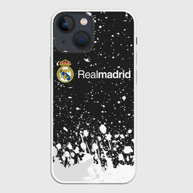 Чехол для iPhone 13 mini с принтом REAL MADRID   РЕАЛ МАДРИД ,  |  | Тематика изображения на принте: football | logo | madrid | real | realmadrid | sport | клуб | лого | логотип | логотипы | мадрид | реал | реалмадрид | символ | символы | спорт | форма | футбол | футбольная