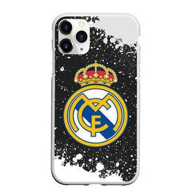 Чехол для iPhone 11 Pro Max матовый с принтом REAL MADRID / РЕАЛ МАДРИД , Силикон |  | Тематика изображения на принте: football | logo | madrid | real | realmadrid | sport | клуб | лого | логотип | логотипы | мадрид | реал | реалмадрид | символ | символы | спорт | форма | футбол | футбольная