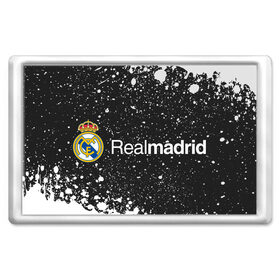Магнит 45*70 с принтом REAL MADRID / РЕАЛ МАДРИД , Пластик | Размер: 78*52 мм; Размер печати: 70*45 | football | logo | madrid | real | realmadrid | sport | клуб | лого | логотип | логотипы | мадрид | реал | реалмадрид | символ | символы | спорт | форма | футбол | футбольная