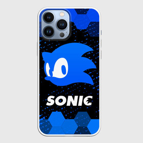 Чехол для iPhone 13 Pro Max с принтом СОНИК   SONIC ,  |  | Тематика изображения на принте: adventure | game | games | hedgehog | movie | mult | sonic | the | unleashed | ежик | игра | игры | кино | мульт | мультик | мультфильм | соник | фильм