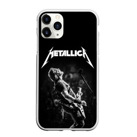 Чехол для iPhone 11 Pro Max матовый с принтом Metallica James Hetfield , Силикон |  | guitar | guitarist | heavy | james hetfield | metall | metallica | rock | trash | джеймс хэтфилд | металл | металлика | рок | хэви