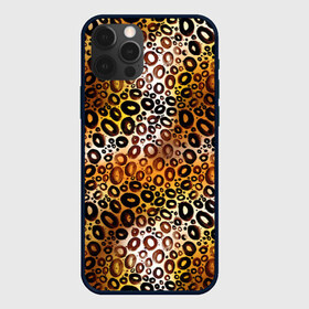 Чехол для iPhone 12 Pro Max с принтом Леопард , Силикон |  | 