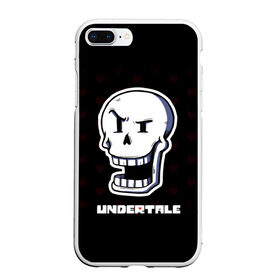 Чехол для iPhone 7Plus/8 Plus матовый с принтом UNDERTALE , Силикон | Область печати: задняя сторона чехла, без боковых панелей | sans | undertale | андертале | андертейл | игра | подземная история | подземная сказка | санс | ундертале