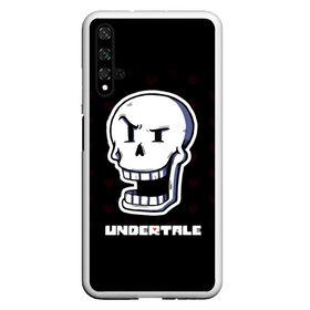 Чехол для Honor 20 с принтом UNDERTALE , Силикон | Область печати: задняя сторона чехла, без боковых панелей | Тематика изображения на принте: sans | undertale | андертале | андертейл | игра | подземная история | подземная сказка | санс | ундертале