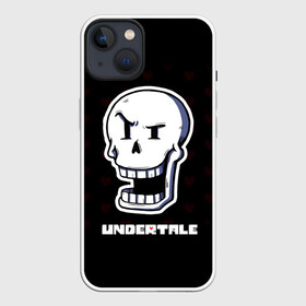 Чехол для iPhone 13 с принтом UNDERTALE ,  |  | sans | undertale | андертале | андертейл | игра | подземная история | подземная сказка | санс | ундертале