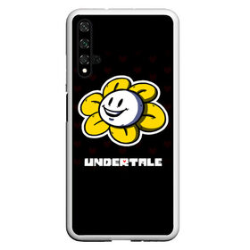 Чехол для Honor 20 с принтом UNDERTALE , Силикон | Область печати: задняя сторона чехла, без боковых панелей | Тематика изображения на принте: sans | undertale | андертале | андертейл | игра | подземная история | подземная сказка | санс | ундертале