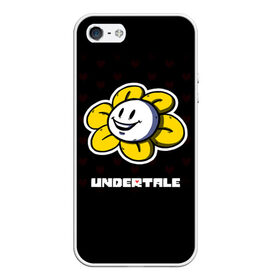 Чехол для iPhone 5/5S матовый с принтом UNDERTALE , Силикон | Область печати: задняя сторона чехла, без боковых панелей | sans | undertale | андертале | андертейл | игра | подземная история | подземная сказка | санс | ундертале