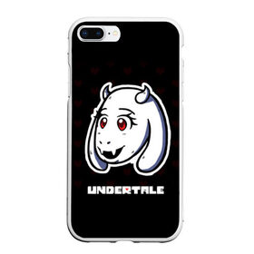 Чехол для iPhone 7Plus/8 Plus матовый с принтом UNDERTALE , Силикон | Область печати: задняя сторона чехла, без боковых панелей | sans | undertale | андертале | андертейл | игра | подземная история | подземная сказка | санс | ундертале