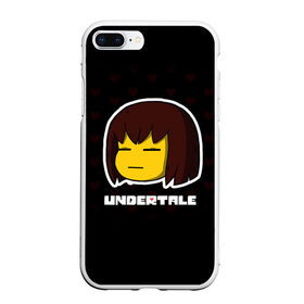 Чехол для iPhone 7Plus/8 Plus матовый с принтом UNDERTALE , Силикон | Область печати: задняя сторона чехла, без боковых панелей | sans | undertale | андертале | андертейл | игра | подземная история | подземная сказка | санс | ундертале