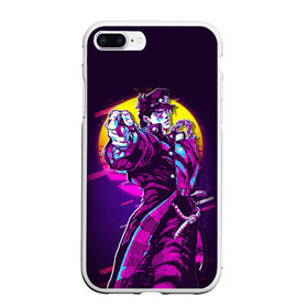 Чехол для iPhone 7Plus/8 Plus матовый с принтом JoJo’s Bizarre Adventure , Силикон | Область печати: задняя сторона чехла, без боковых панелей | anime | jojo | jojo bizarre adventure | jojo’s bizarre adventure | аниме | джоджо | манга | невероятные приключения джоджо