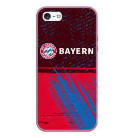 Чехол для iPhone 5/5S матовый с принтом FC BAYERN / БАВАРИЯ , Силикон | Область печати: задняя сторона чехла, без боковых панелей | bayern | club | fc | footbal | logo | бавария | знак | клуб | лого | логотип | логотипы | символ | символы | форма | футбол | футбольная | футбольный