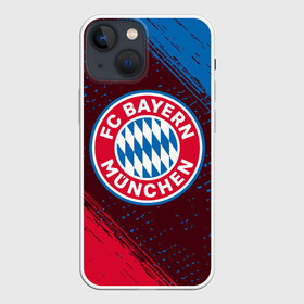 Чехол для iPhone 13 mini с принтом FC BAYERN   БАВАРИЯ ,  |  | bayern | club | fc | footbal | logo | бавария | знак | клуб | лого | логотип | логотипы | символ | символы | форма | футбол | футбольная | футбольный