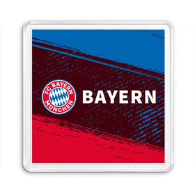 Магнит 55*55 с принтом FC BAYERN / БАВАРИЯ , Пластик | Размер: 65*65 мм; Размер печати: 55*55 мм | bayern | club | fc | footbal | logo | бавария | знак | клуб | лого | логотип | логотипы | символ | символы | форма | футбол | футбольная | футбольный