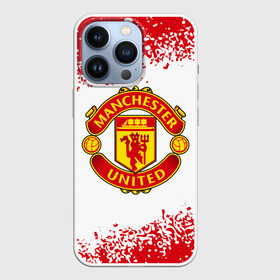 Чехол для iPhone 13 Pro с принтом MANCHESTER UNITED ,  |  | Тематика изображения на принте: club | footbal | logo | manchester | united | знак | клуб | лого | логотип | логотипы | манчестер | символ | символы | форма | футбол | футбольная | футбольный | юнайтед