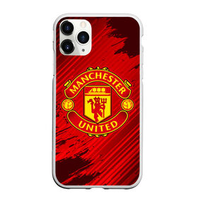 Чехол для iPhone 11 Pro матовый с принтом MANCHESTER UNITED , Силикон |  | club | footbal | logo | manchester | united | знак | клуб | лого | логотип | логотипы | манчестер | символ | символы | форма | футбол | футбольная | футбольный | юнайтед