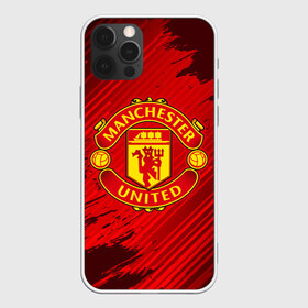 Чехол для iPhone 12 Pro Max с принтом MANCHESTER UNITED , Силикон |  | Тематика изображения на принте: club | footbal | logo | manchester | united | знак | клуб | лого | логотип | логотипы | манчестер | символ | символы | форма | футбол | футбольная | футбольный | юнайтед