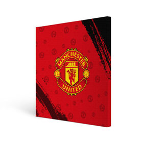 Холст квадратный с принтом MANCHESTER UNITED , 100% ПВХ |  | club | footbal | logo | manchester | united | знак | клуб | лого | логотип | логотипы | манчестер | символ | символы | форма | футбол | футбольная | футбольный | юнайтед